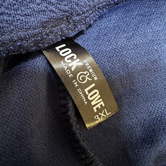 Lock‎ and Love Navy Blue Skater Tennis Pickleball Skort Mini Skort Size 3x - Picture 4 of 7